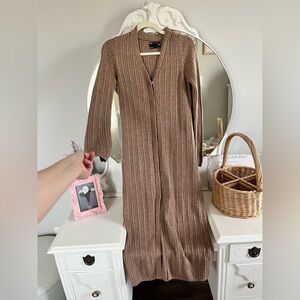 Sweater maxi dress